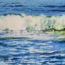 Nancy McLean Watercolours -Incoming Wave